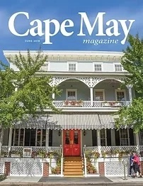 Cape May Magazine June 2018 cover featuring the NGD Interiors teen girl’s ensuite bedroom project